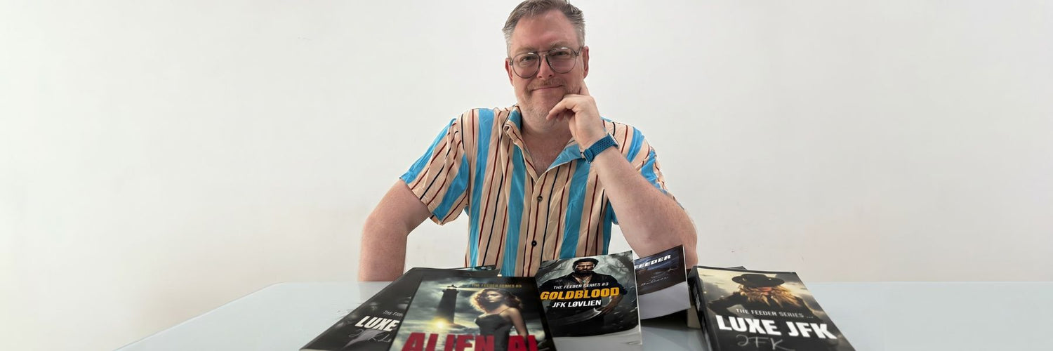 The Listening Room — stream audiobooks from The Feeder Series by JFK Løvlien, free chapters on every title