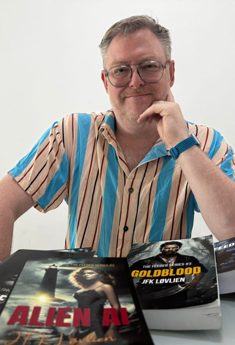 The Feeder Series audiobooks by JFK Løvlien — stream free chapters in The Listening Room