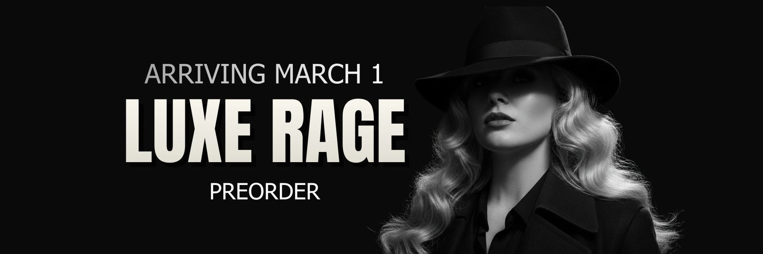 Luxe Rage by JFK Løvlien — Arriving March 1, preorder now, WWII spy thriller, The Feeder Series Book 4
