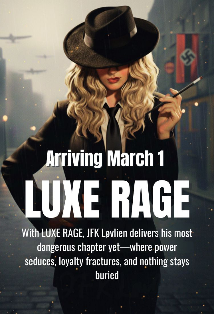Luxe Rage WWII espionage thriller arriving March 1