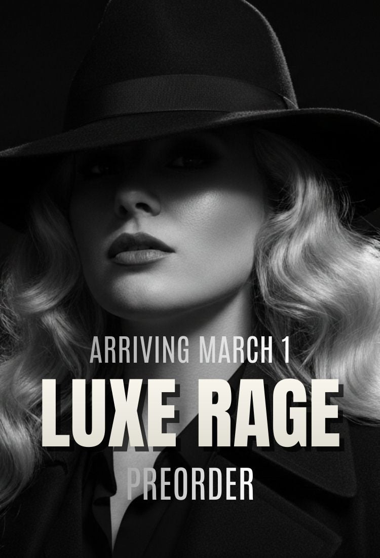 Luxe Rage preorder — new release March 1, JFK Løvlien, Berlin espionage thriller, The Feeder Series